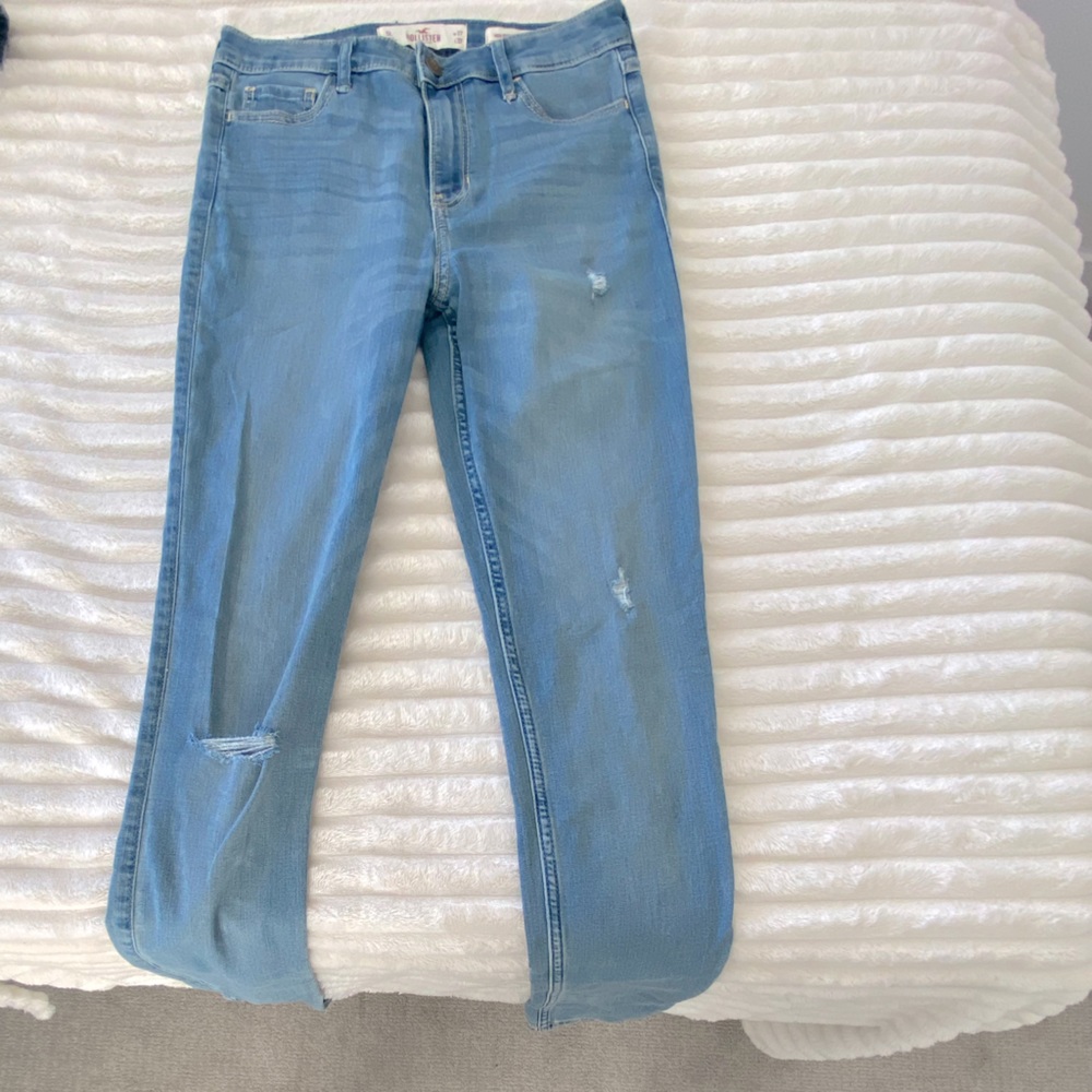 High rise super skinny Holister jeans